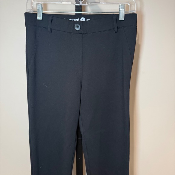 Betabrand Dress Pant Yoga Pants Straight Leg Black Size Small - Picture 3 of 11